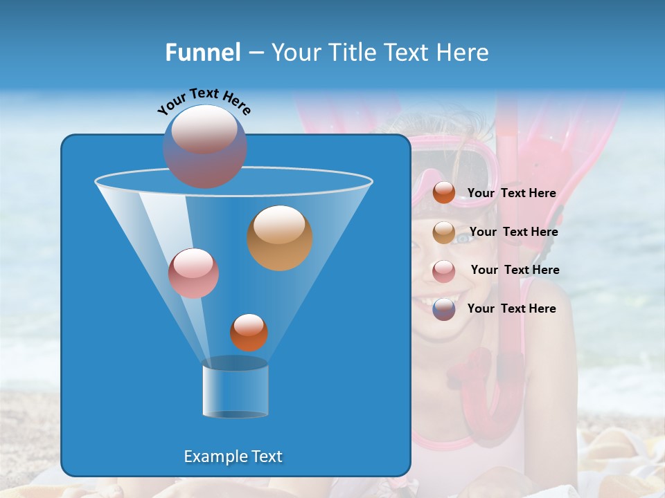 Tube Sport White PowerPoint Template