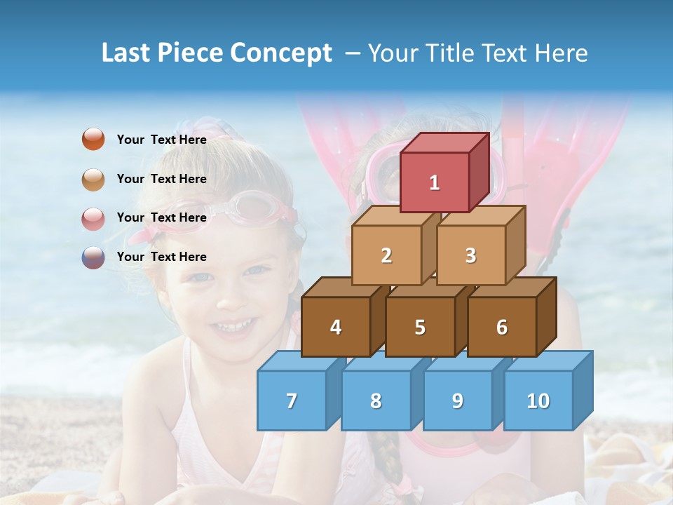 Tube Sport White PowerPoint Template