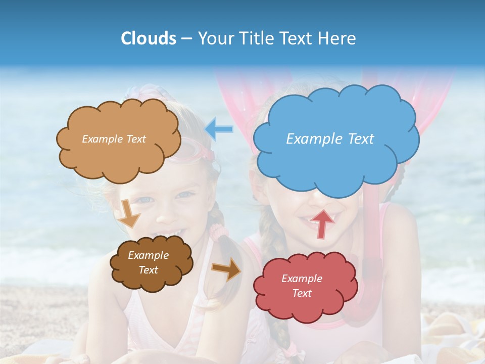 Tube Sport White PowerPoint Template