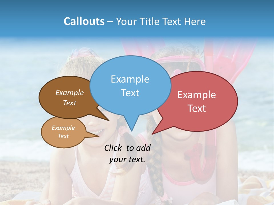 Tube Sport White PowerPoint Template