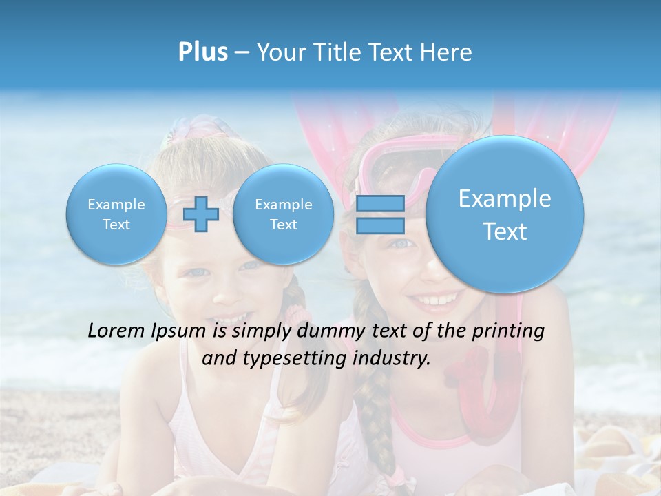 Tube Sport White PowerPoint Template