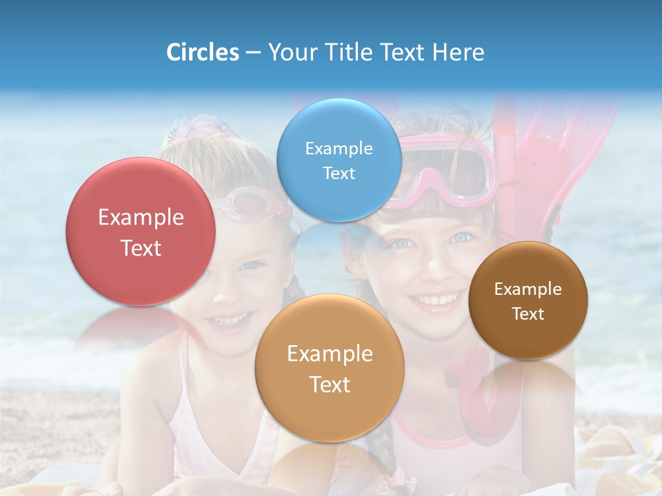 Tube Sport White PowerPoint Template