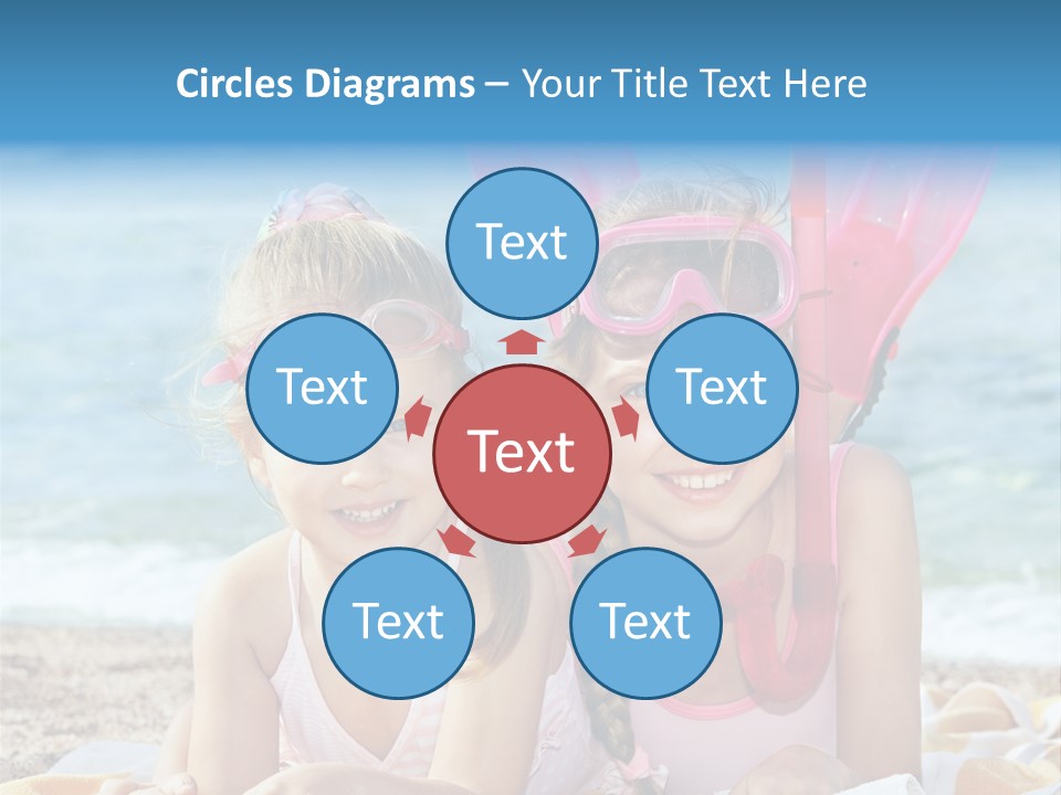 Tube Sport White PowerPoint Template