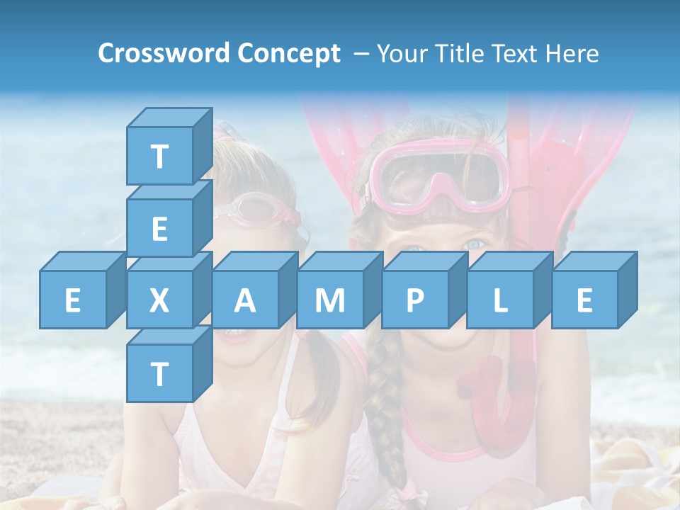 Tube Sport White PowerPoint Template