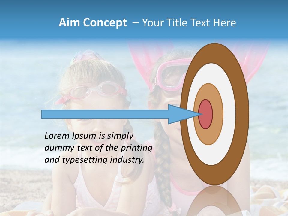Tube Sport White PowerPoint Template