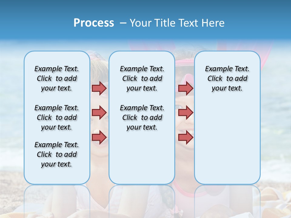 Tube Sport White PowerPoint Template