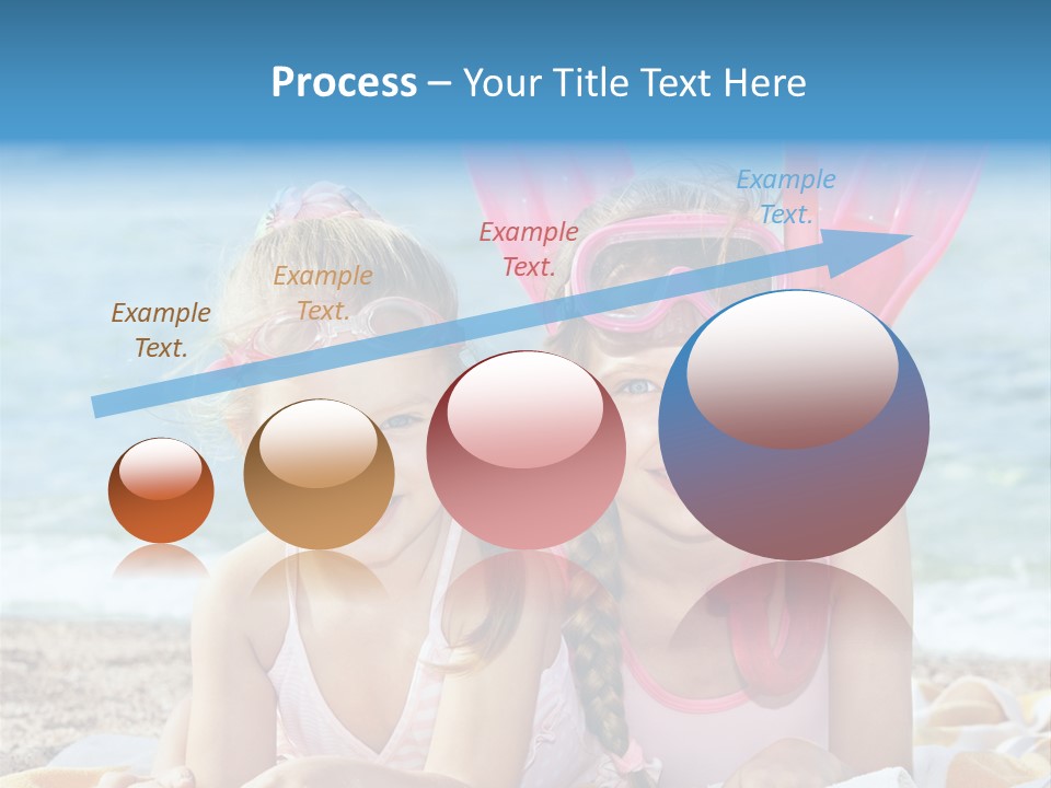 Tube Sport White PowerPoint Template