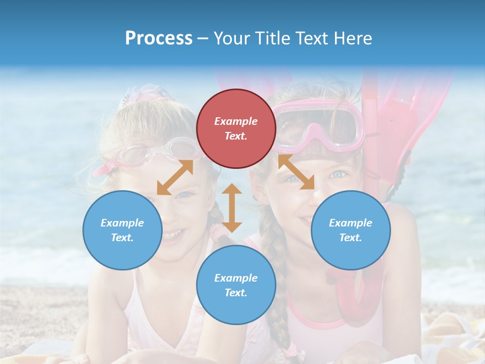 Tube Sport White PowerPoint Template