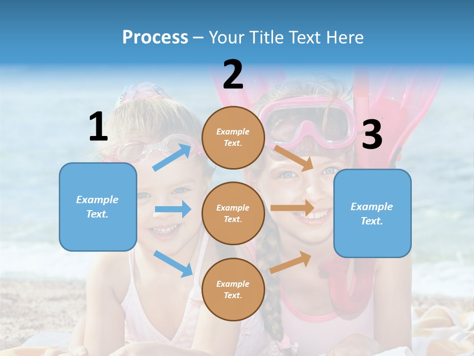 Tube Sport White PowerPoint Template