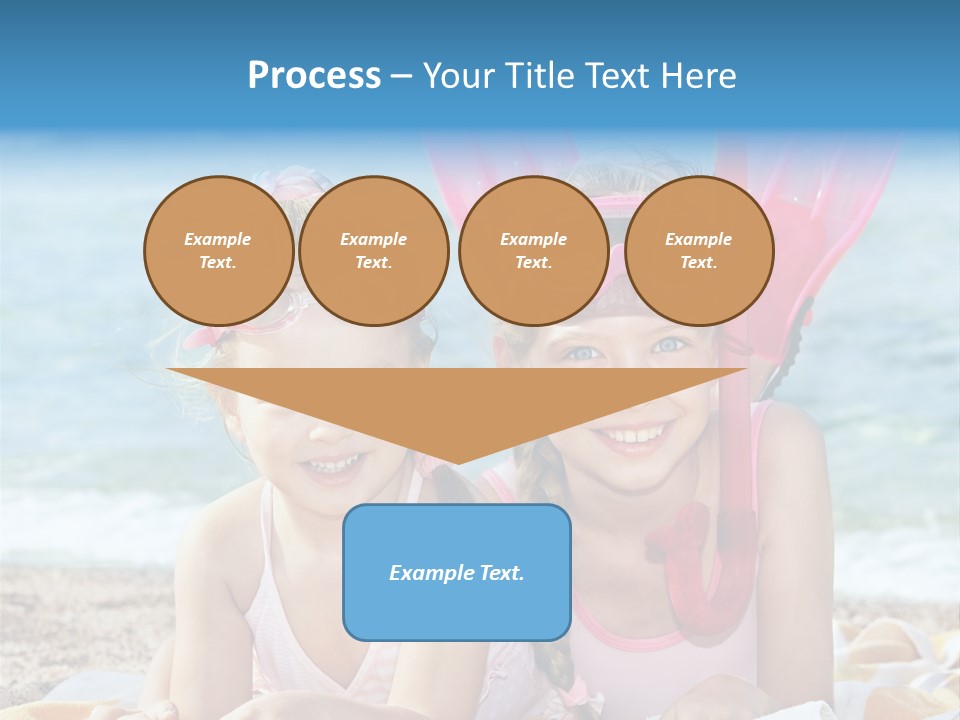 Tube Sport White PowerPoint Template