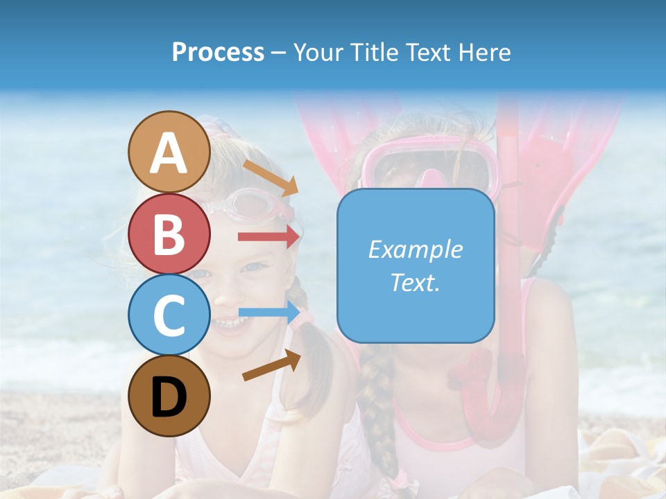 Tube Sport White PowerPoint Template