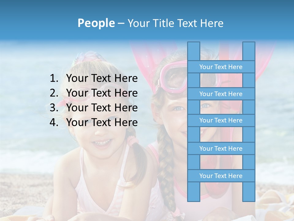 Tube Sport White PowerPoint Template