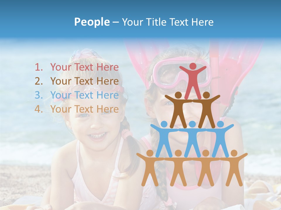 Tube Sport White PowerPoint Template