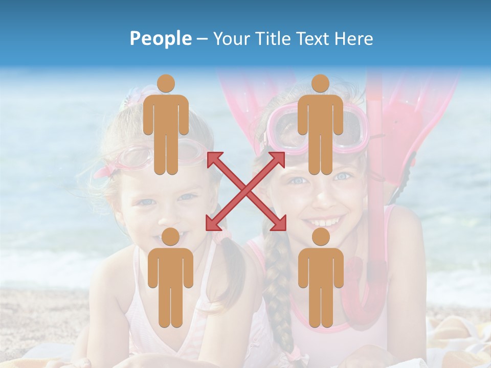 Tube Sport White PowerPoint Template