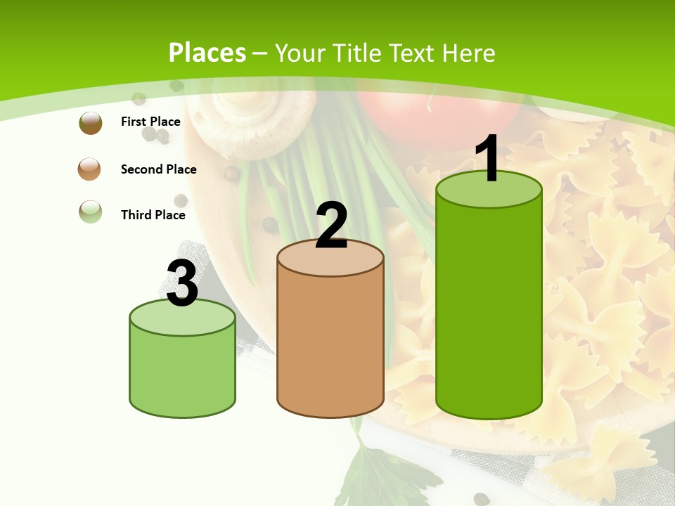 Prepared Vegetarian Plant PowerPoint Template