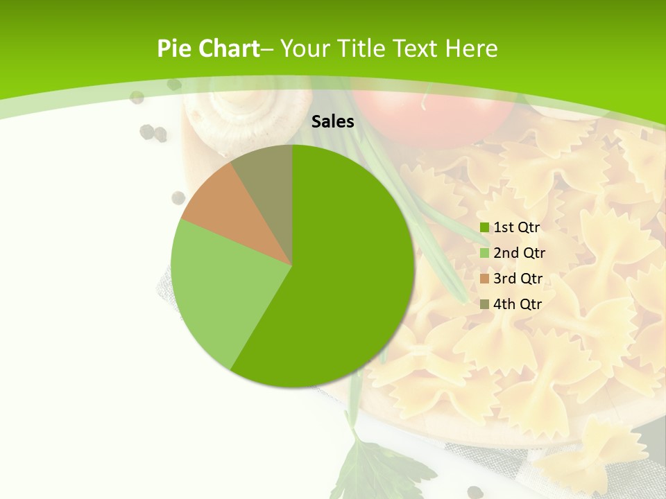 Prepared Vegetarian Plant PowerPoint Template