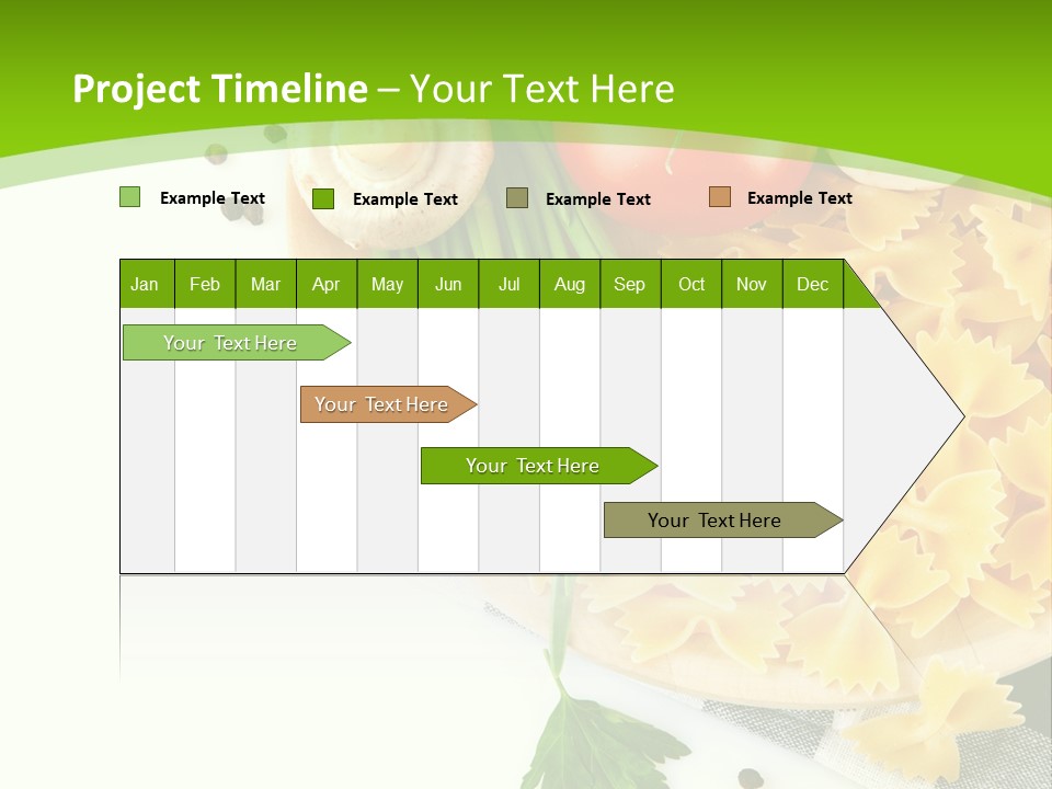 Prepared Vegetarian Plant PowerPoint Template