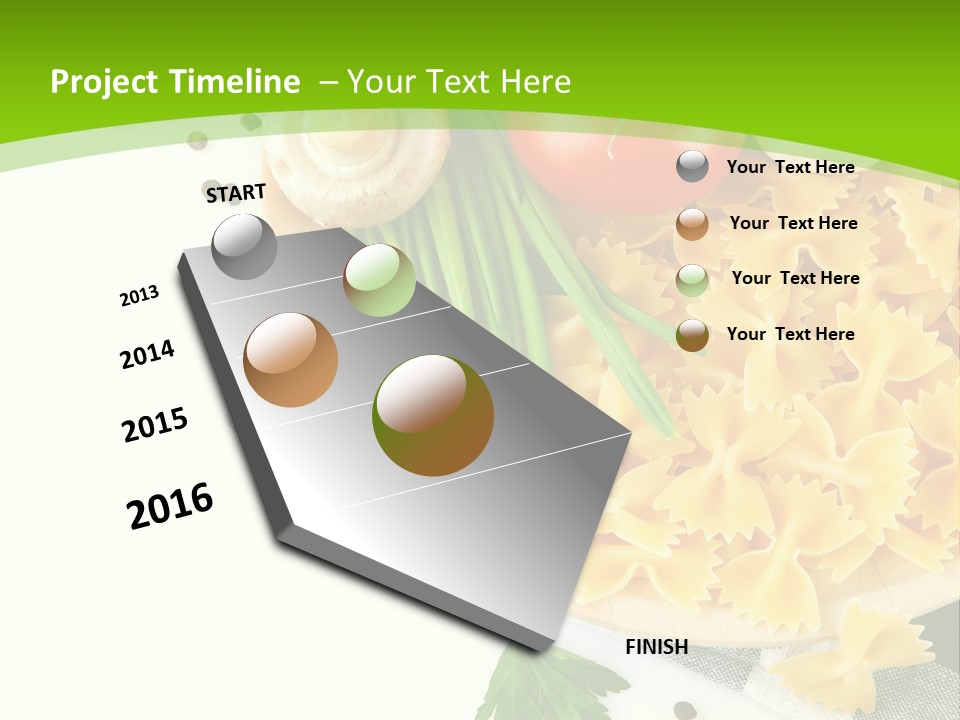 Prepared Vegetarian Plant PowerPoint Template