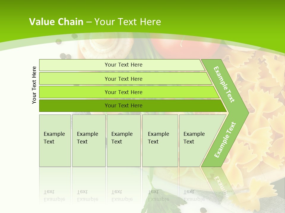 Prepared Vegetarian Plant PowerPoint Template