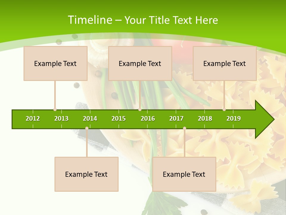 Prepared Vegetarian Plant PowerPoint Template