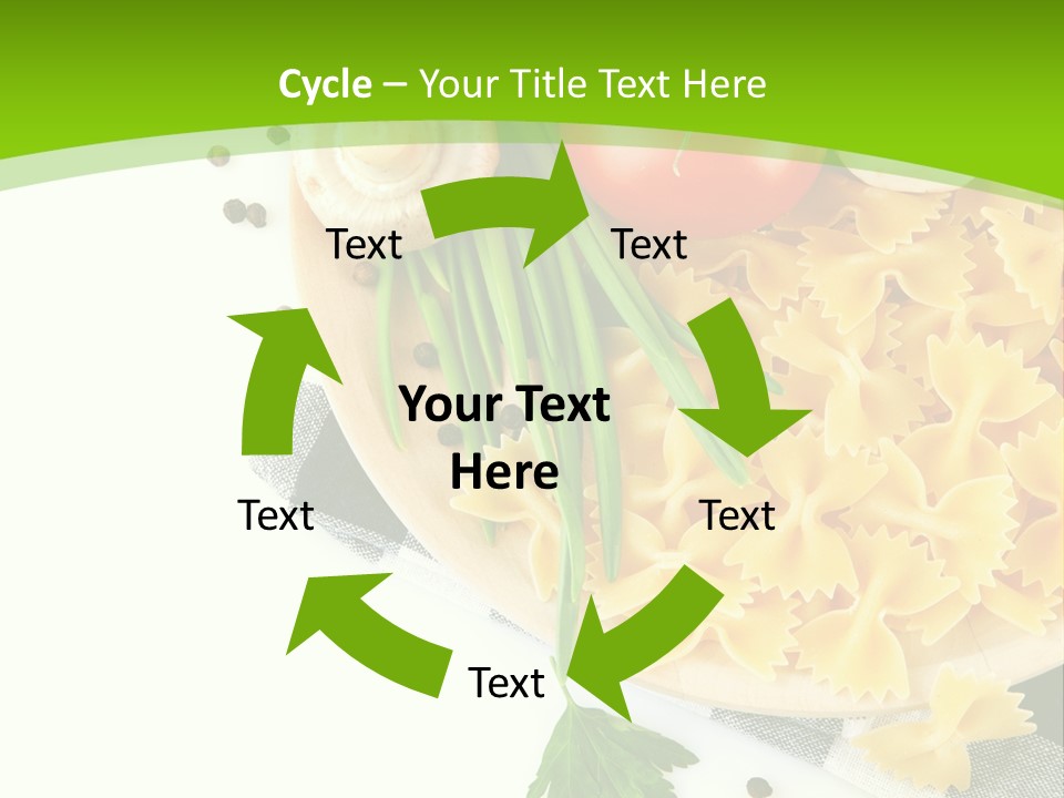 Prepared Vegetarian Plant PowerPoint Template