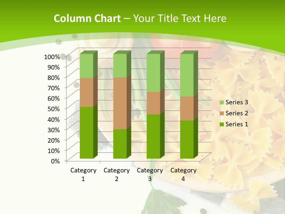 Prepared Vegetarian Plant PowerPoint Template