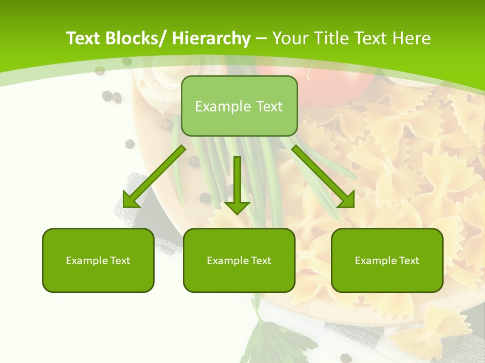 Prepared Vegetarian Plant PowerPoint Template