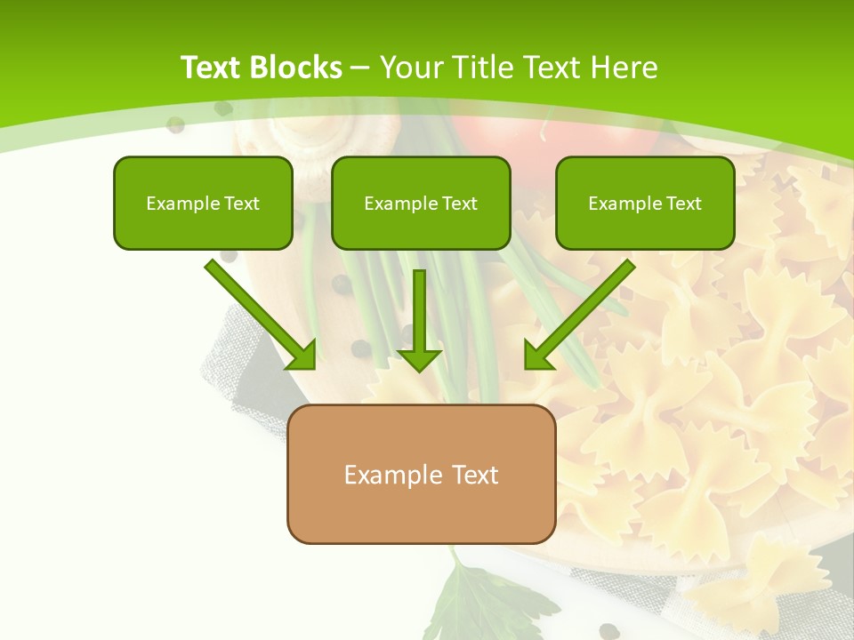 Prepared Vegetarian Plant PowerPoint Template