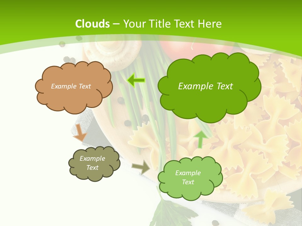 Prepared Vegetarian Plant PowerPoint Template