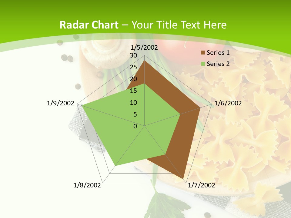Prepared Vegetarian Plant PowerPoint Template