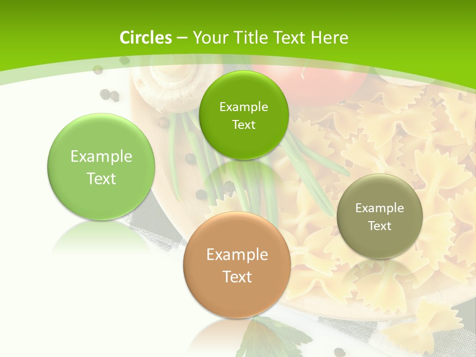 Prepared Vegetarian Plant PowerPoint Template