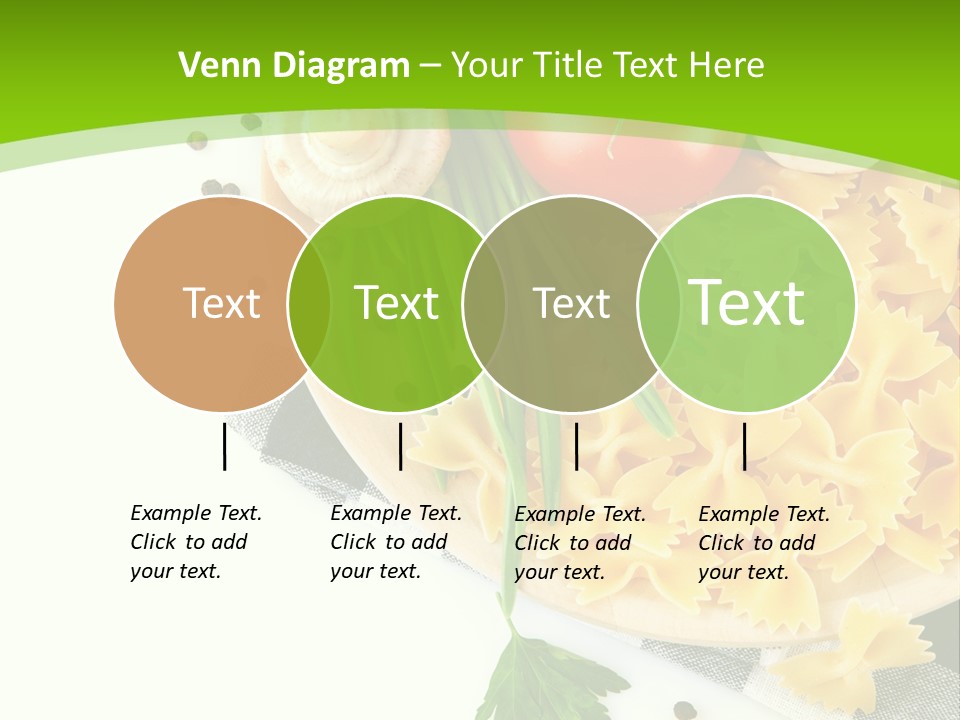 Prepared Vegetarian Plant PowerPoint Template