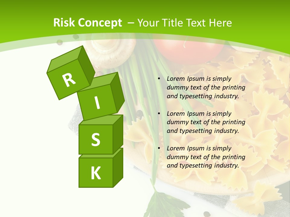 Prepared Vegetarian Plant PowerPoint Template