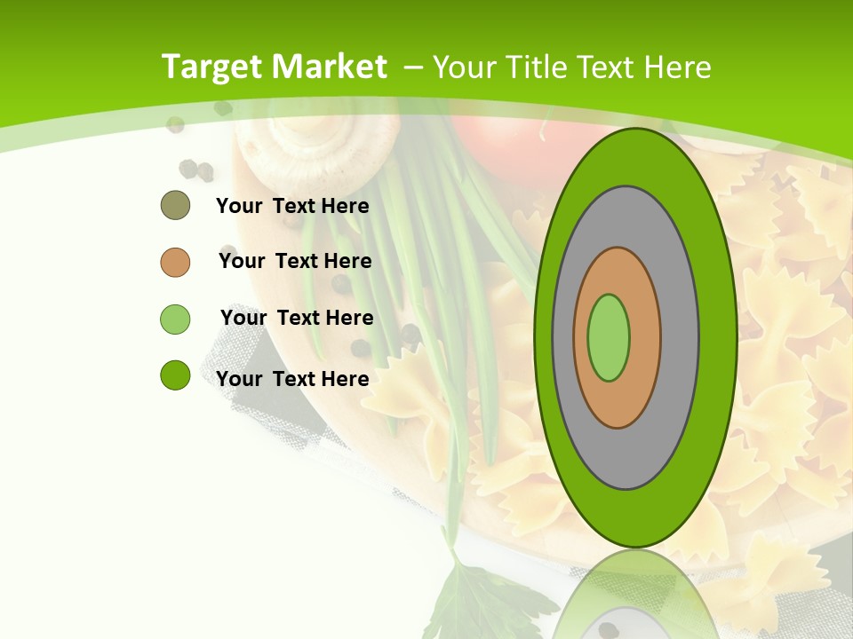 Prepared Vegetarian Plant PowerPoint Template