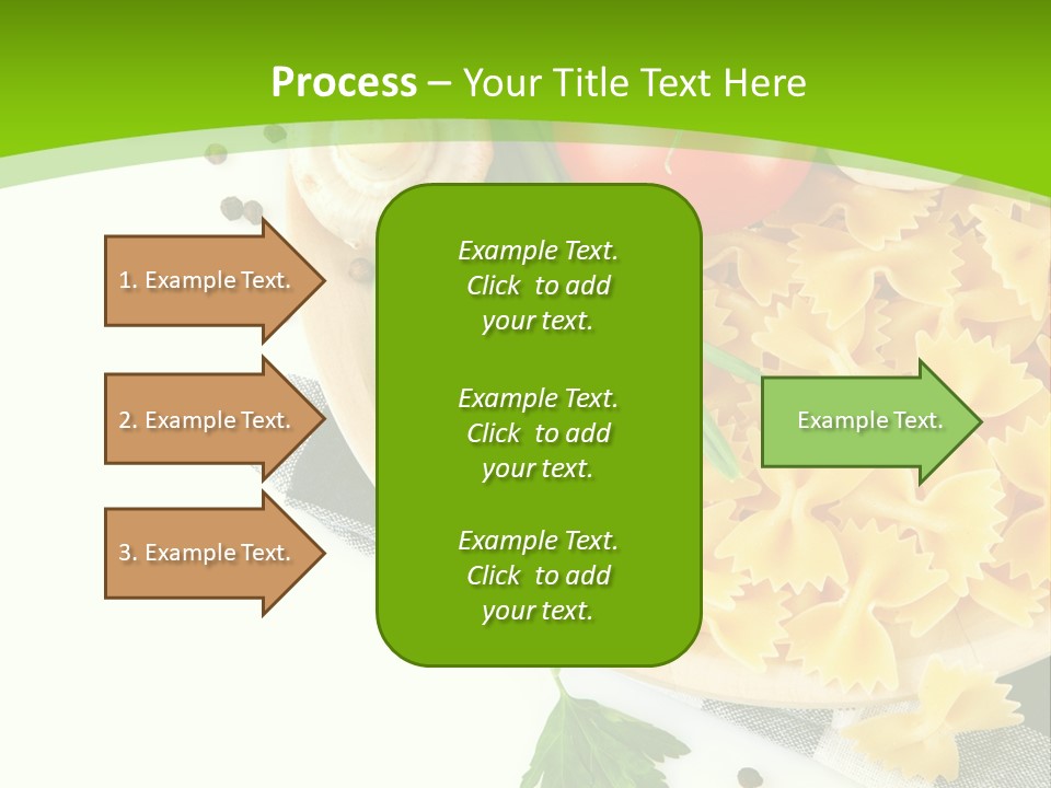 Prepared Vegetarian Plant PowerPoint Template