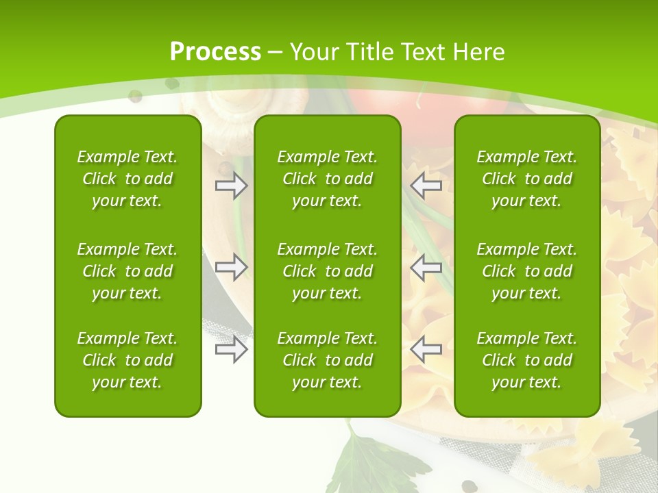 Prepared Vegetarian Plant PowerPoint Template