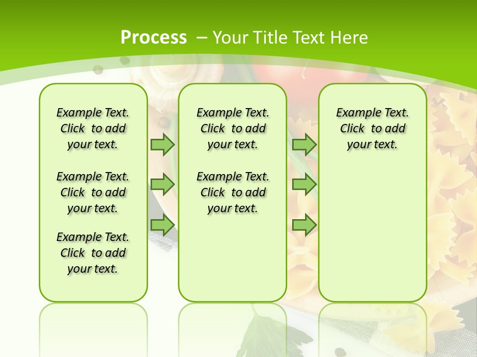 Prepared Vegetarian Plant PowerPoint Template