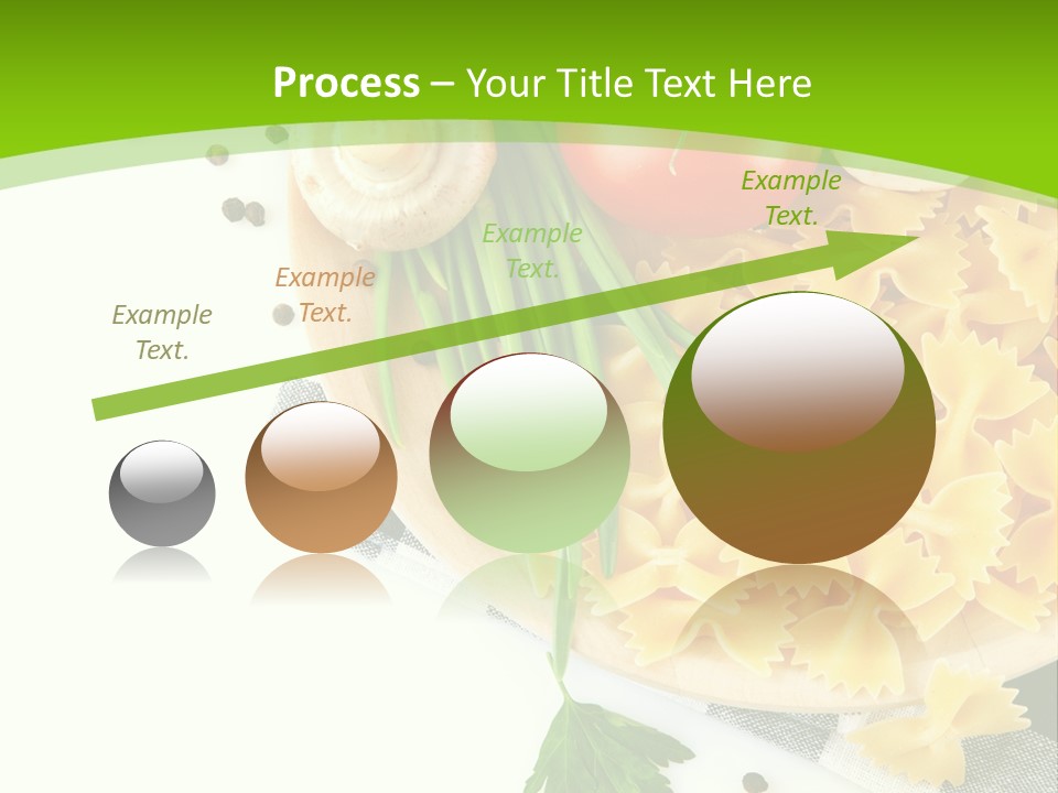 Prepared Vegetarian Plant PowerPoint Template