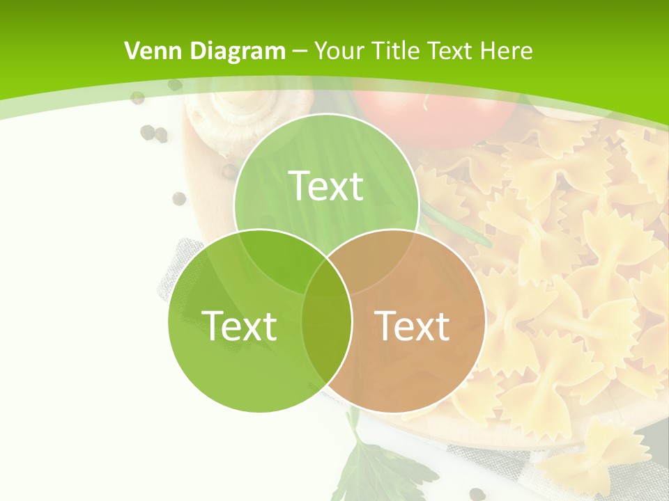Prepared Vegetarian Plant PowerPoint Template