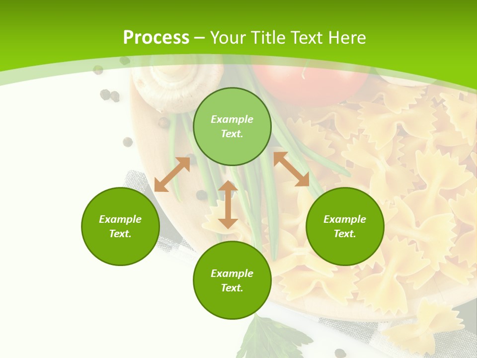 Prepared Vegetarian Plant PowerPoint Template