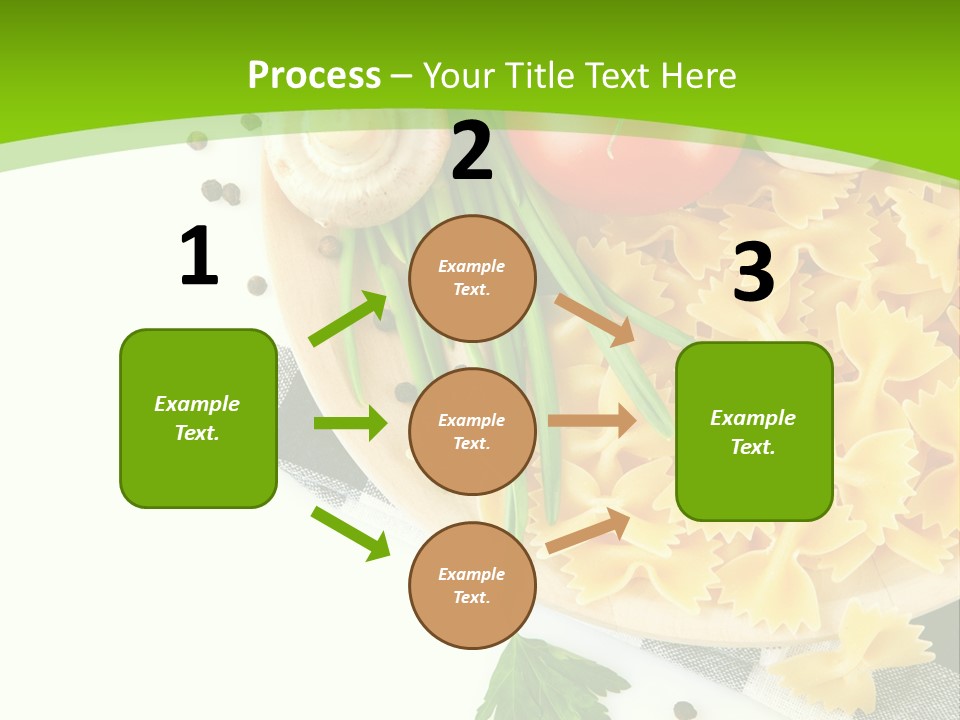 Prepared Vegetarian Plant PowerPoint Template