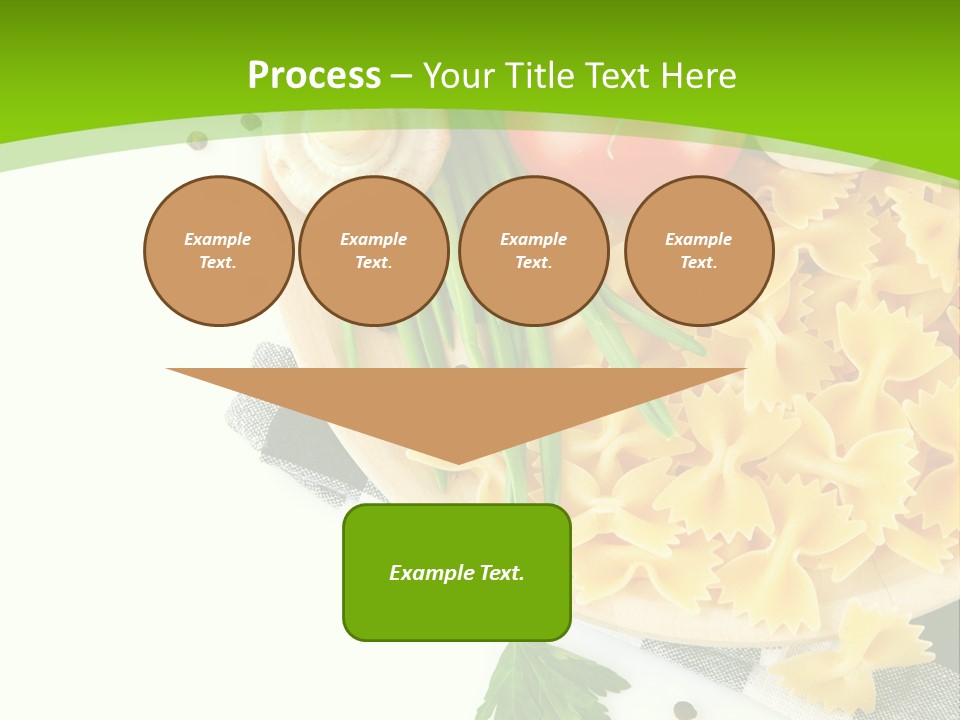 Prepared Vegetarian Plant PowerPoint Template