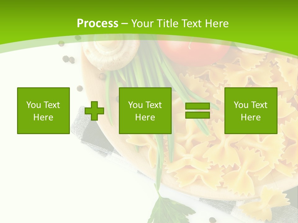 Prepared Vegetarian Plant PowerPoint Template
