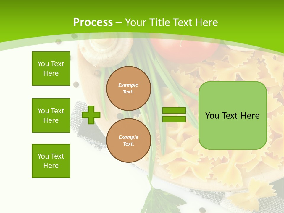 Prepared Vegetarian Plant PowerPoint Template