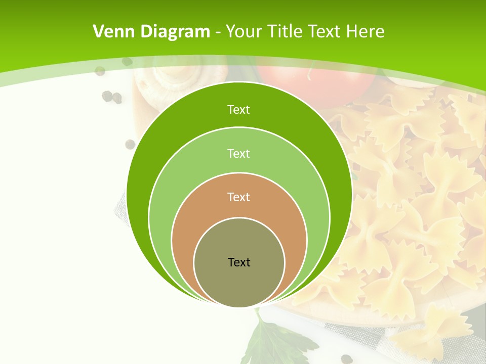 Prepared Vegetarian Plant PowerPoint Template
