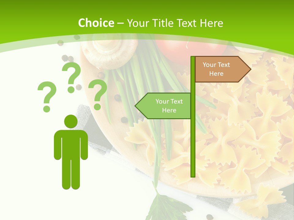 Prepared Vegetarian Plant PowerPoint Template
