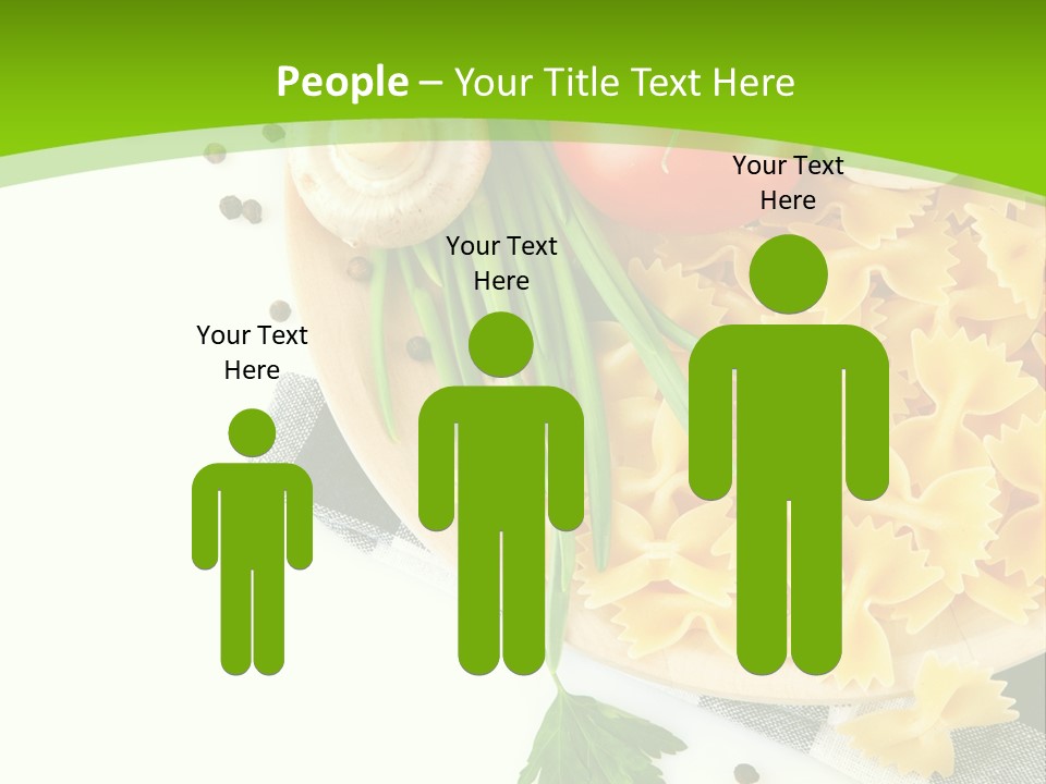 Prepared Vegetarian Plant PowerPoint Template