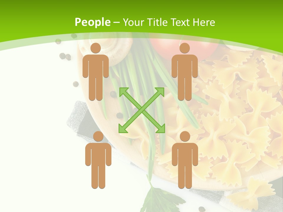 Prepared Vegetarian Plant PowerPoint Template