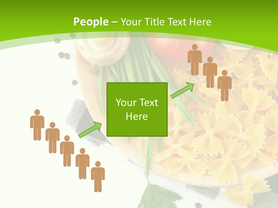 Prepared Vegetarian Plant PowerPoint Template