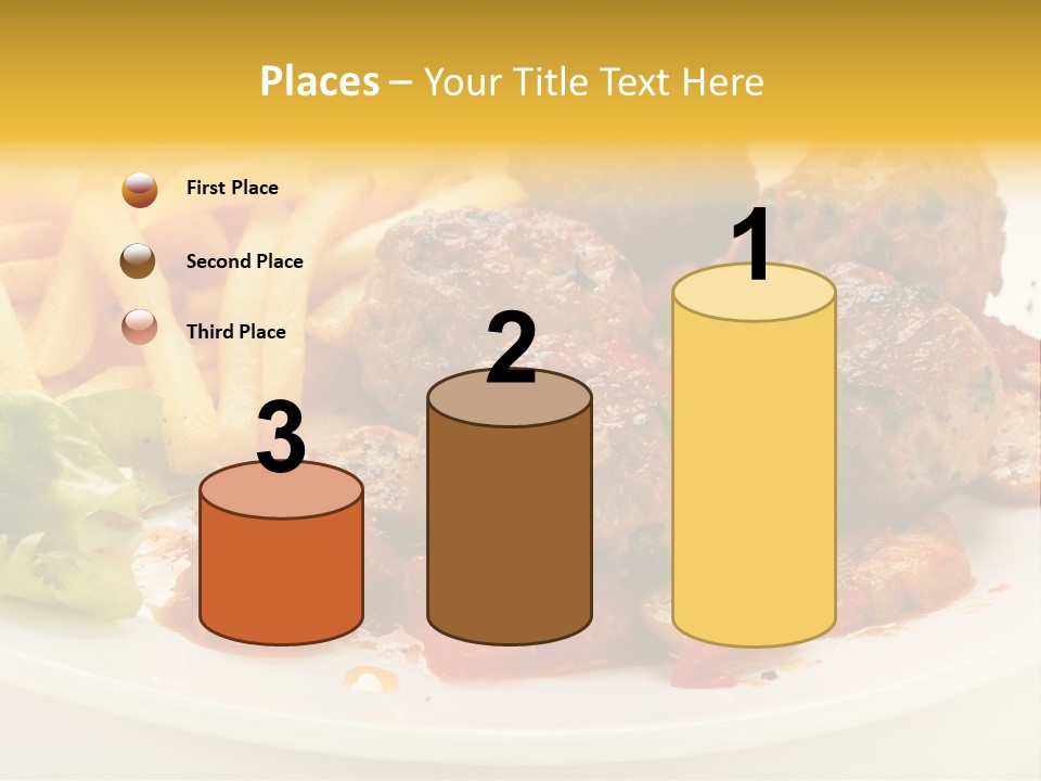 Potato Meal Meatball PowerPoint Template